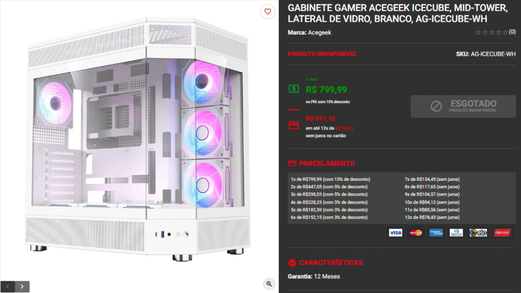 Montamos um PC Gamer AMD Branco pra Jogar em 4K 8 Montamos um PC Gamer AMD Branco pra Jogar em 4K Captura de tela 2025 08 19 153025