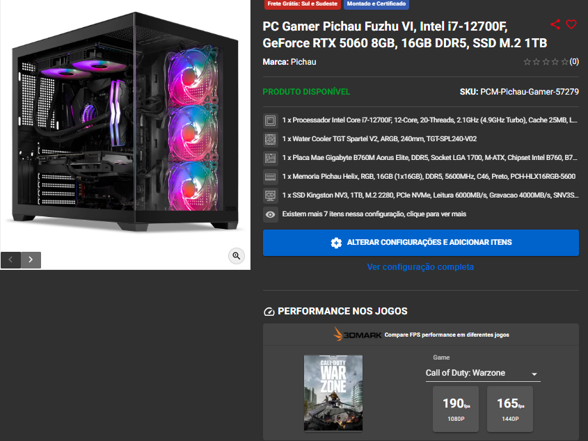 PC Gamer de Elite em promoção: 3 opções da Pichau 2 PC Gamer de Elite em promoção: 3 opções da Pichau Captura de tela 2025 08 28 130721.png