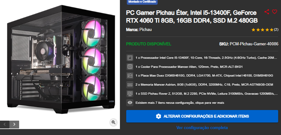 Promoção PC Gamer da Independência: Confira 3 opções 4 Promoção PC Gamer da Independência: Confira 3 opções Captura de tela 2025 09 02 184843.png