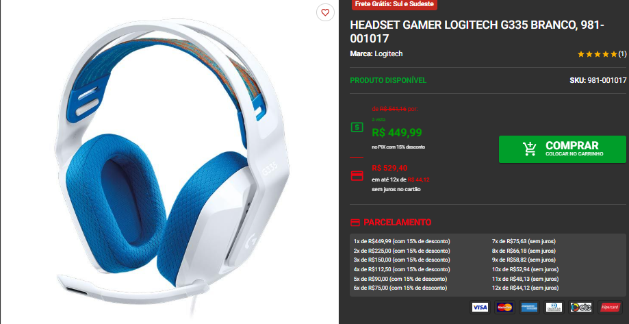 Periféricos Logitech Linha G em promoção: confira 3 opções 3 Periféricos Logitech Linha G em promoção: confira 3 opções Captura de tela 2025 09 16 164512.png