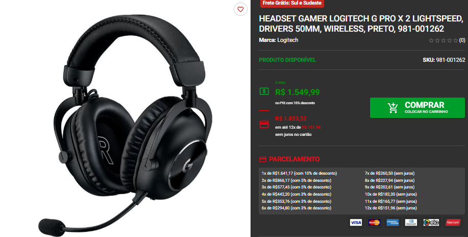 Logitech G Pro X2 Lightspeed: Review completo headset sem fio 5 Logitech G Pro X2 Lightspeed: Review completo headset sem fio Captura de tela 2025 09 17 095157.png