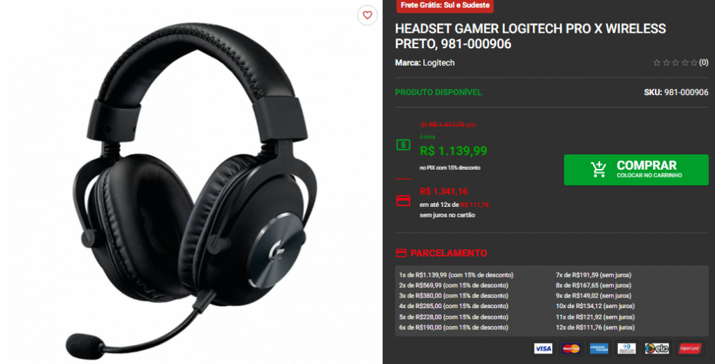 Headset Wireless em promoção na Pichau, veja 3 opções 3 Headset Wireless em promoção na Pichau, veja 3 opções Captura de tela 2025 10 10 143354