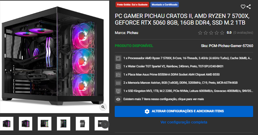 EA FC 24: 3 opções de PC Gamer pra rodar o título Captura de tela 2025 10 13 181805.png