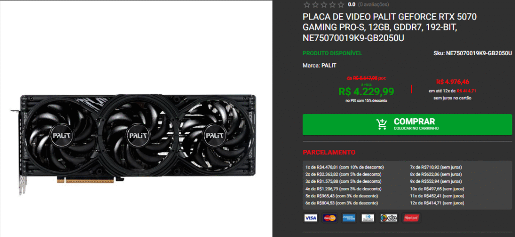 Montamos o PC Gamer Definitivo para Edição de vídeos, VFX, e IA Captura de tela 2025 10 21 142111
