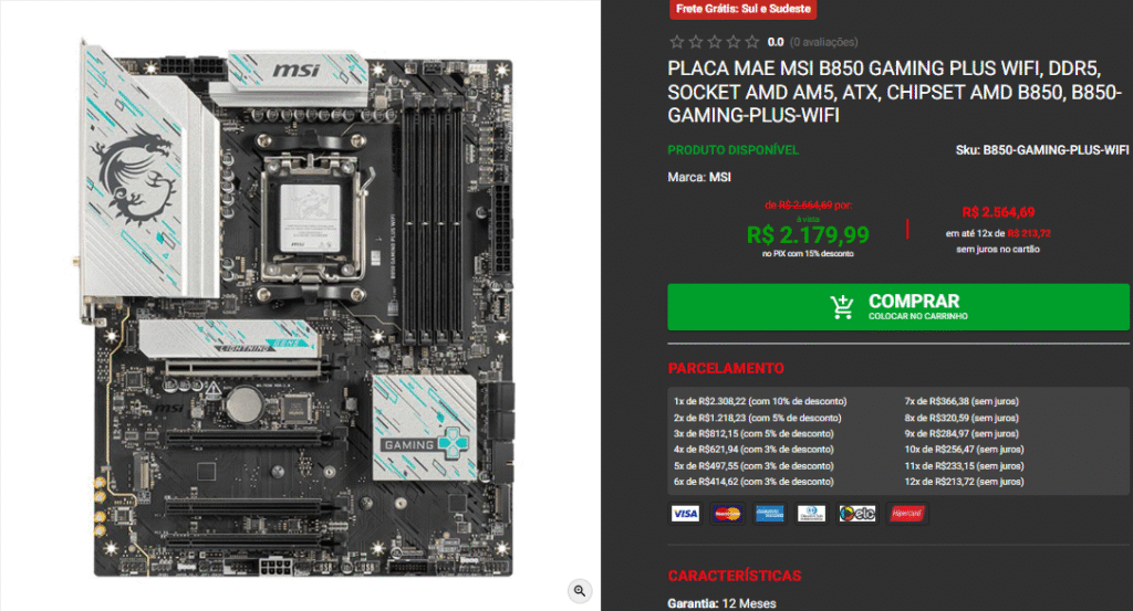 Montamos um PC Gamer pra rodar CS2 a 1000 FPS 3 Montamos um PC Gamer pra rodar CS2 a 1000 FPS Captura de tela 2025 10 27 122958