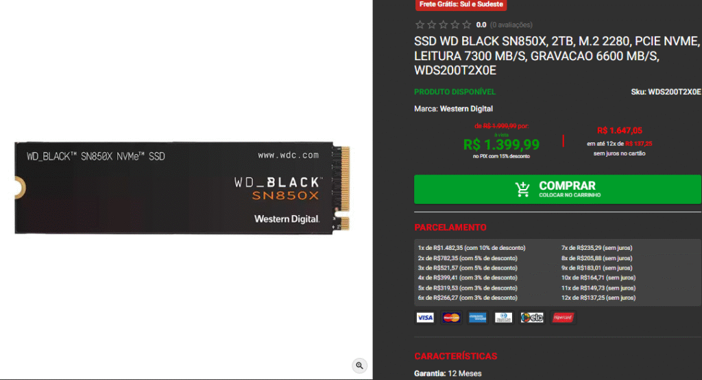 Montamos um PC Gamer pra rodar CS2 a 1000 FPS 4 Montamos um PC Gamer pra rodar CS2 a 1000 FPS Captura de tela 2025 10 27 123406