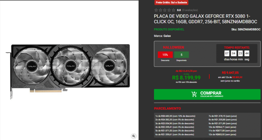 Montamos um PC Gamer pra rodar CS2 a 1000 FPS 5 Montamos um PC Gamer pra rodar CS2 a 1000 FPS Captura de tela 2025 10 27 123621