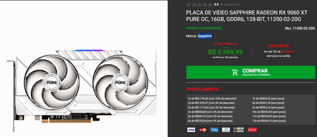 Placa de vídeo AMD em promoção: veja 3 opções Captura de tela 2025 10 30 114735