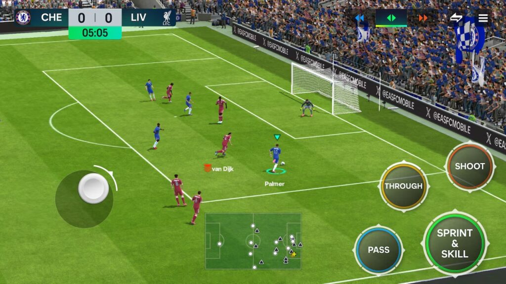 Jogo de futebol da EA
