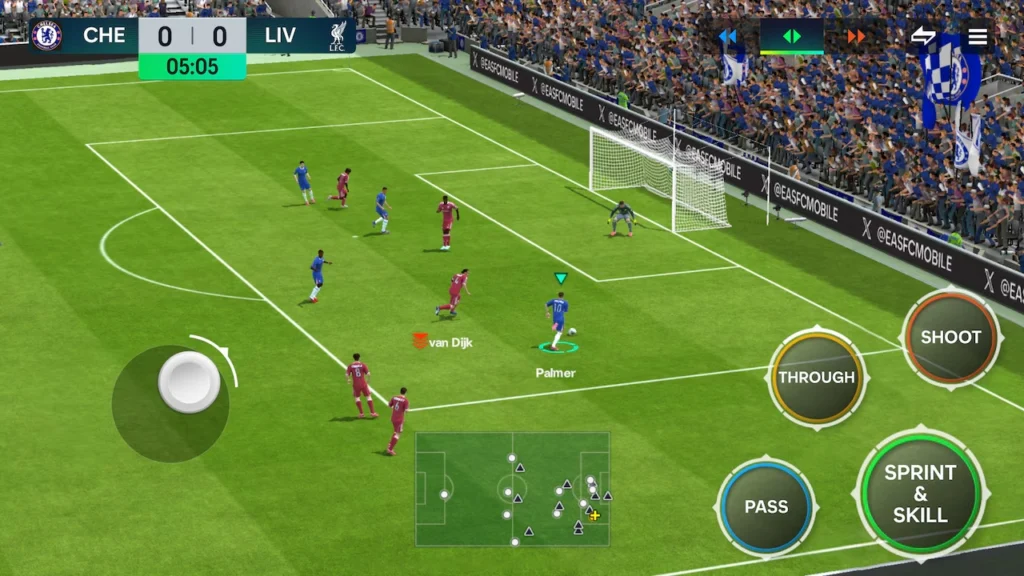 Jogo de futebol da EA