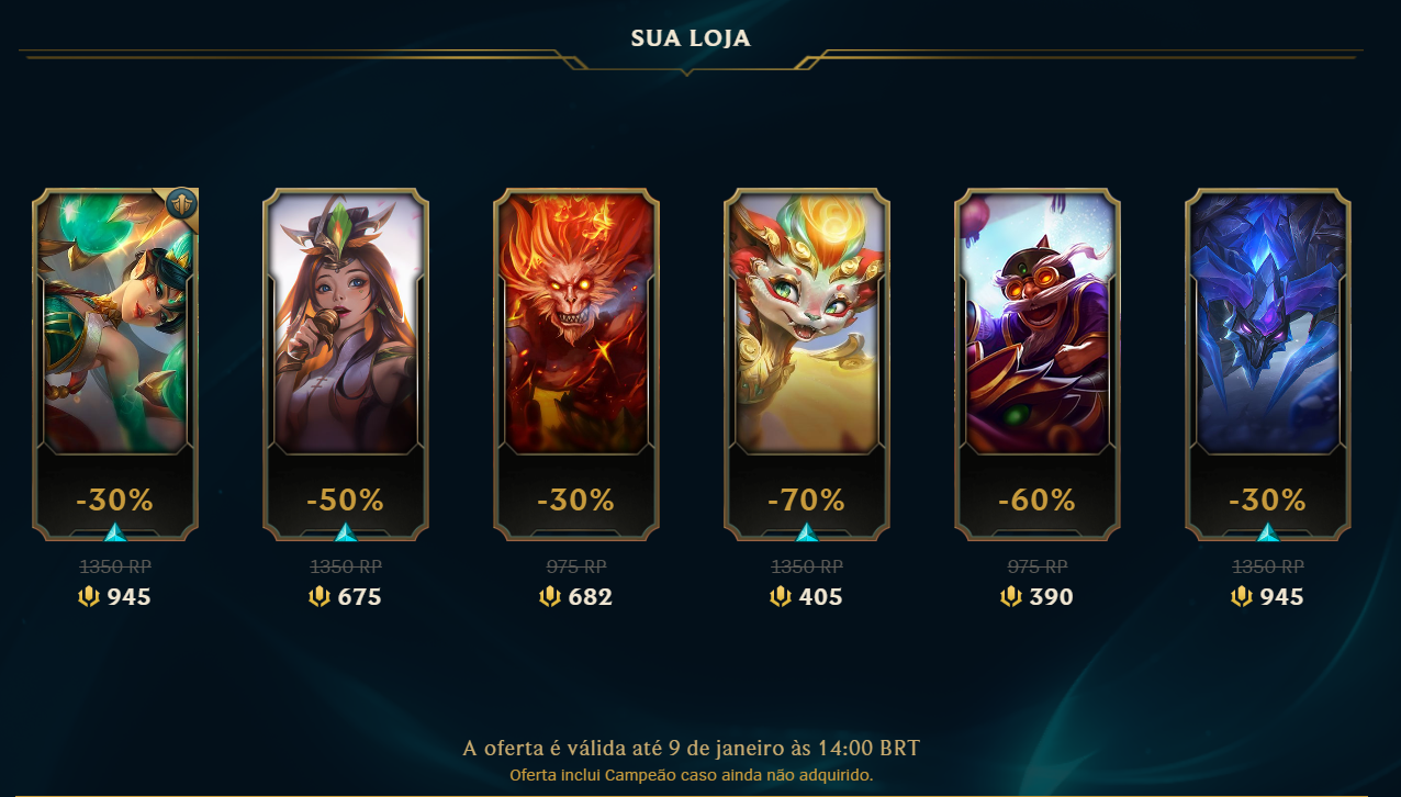 LoL: Sua Loja retorna com descontos exclusivos; Saiba mais Screenshot 791.png