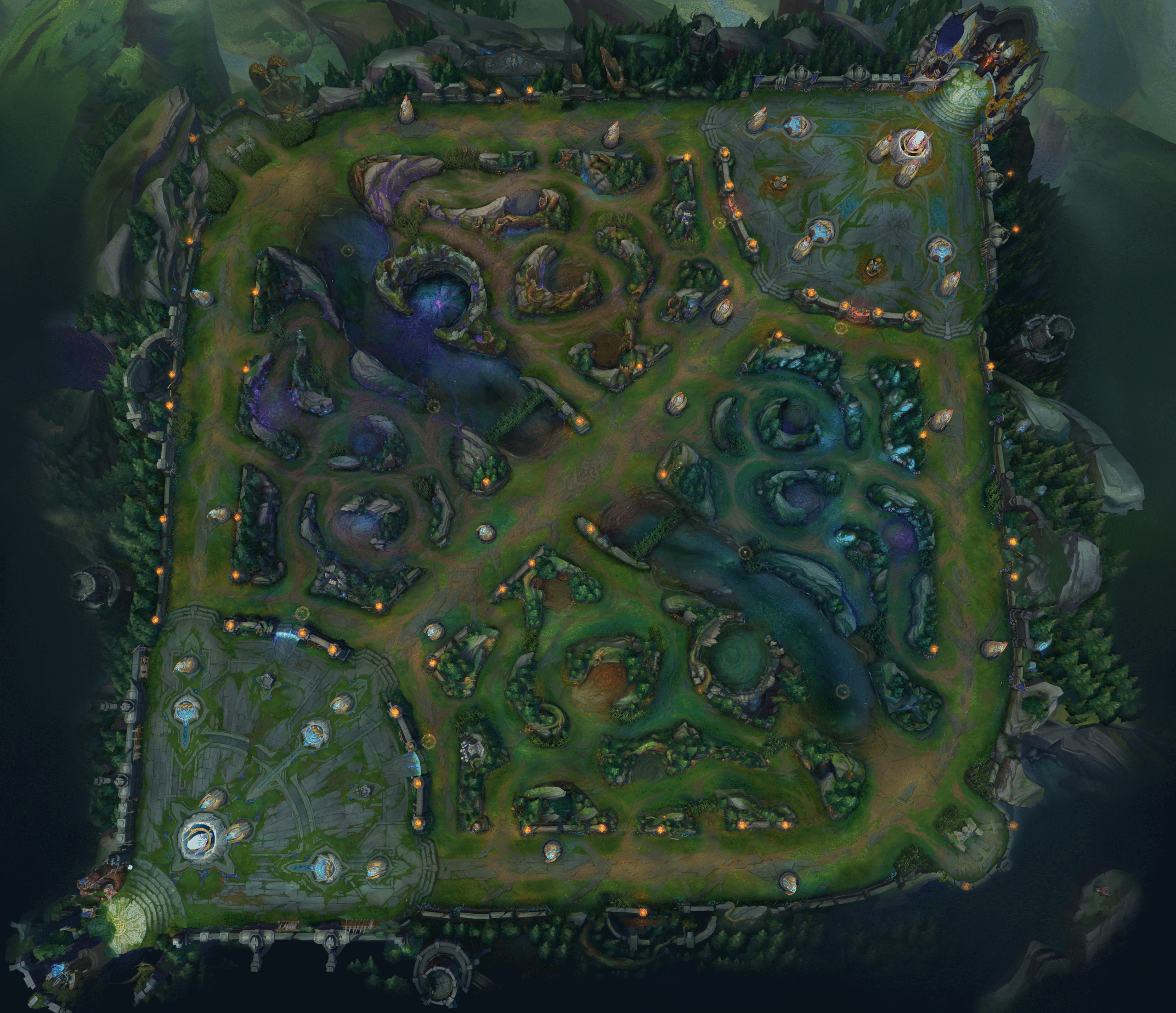 LoL: Riot Games revela grandes mudanças para 2026; confira Season 1 2026 SR Map scaled.png
