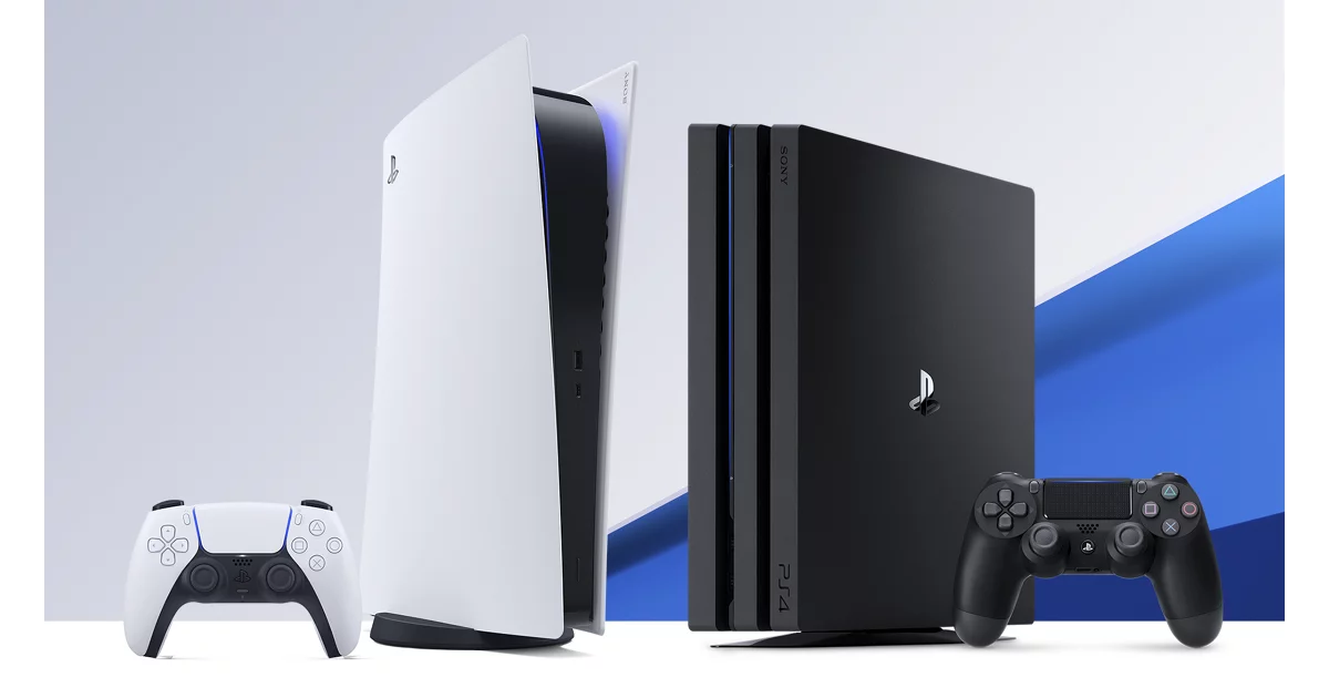 Playstation 4 e 5 da Sony