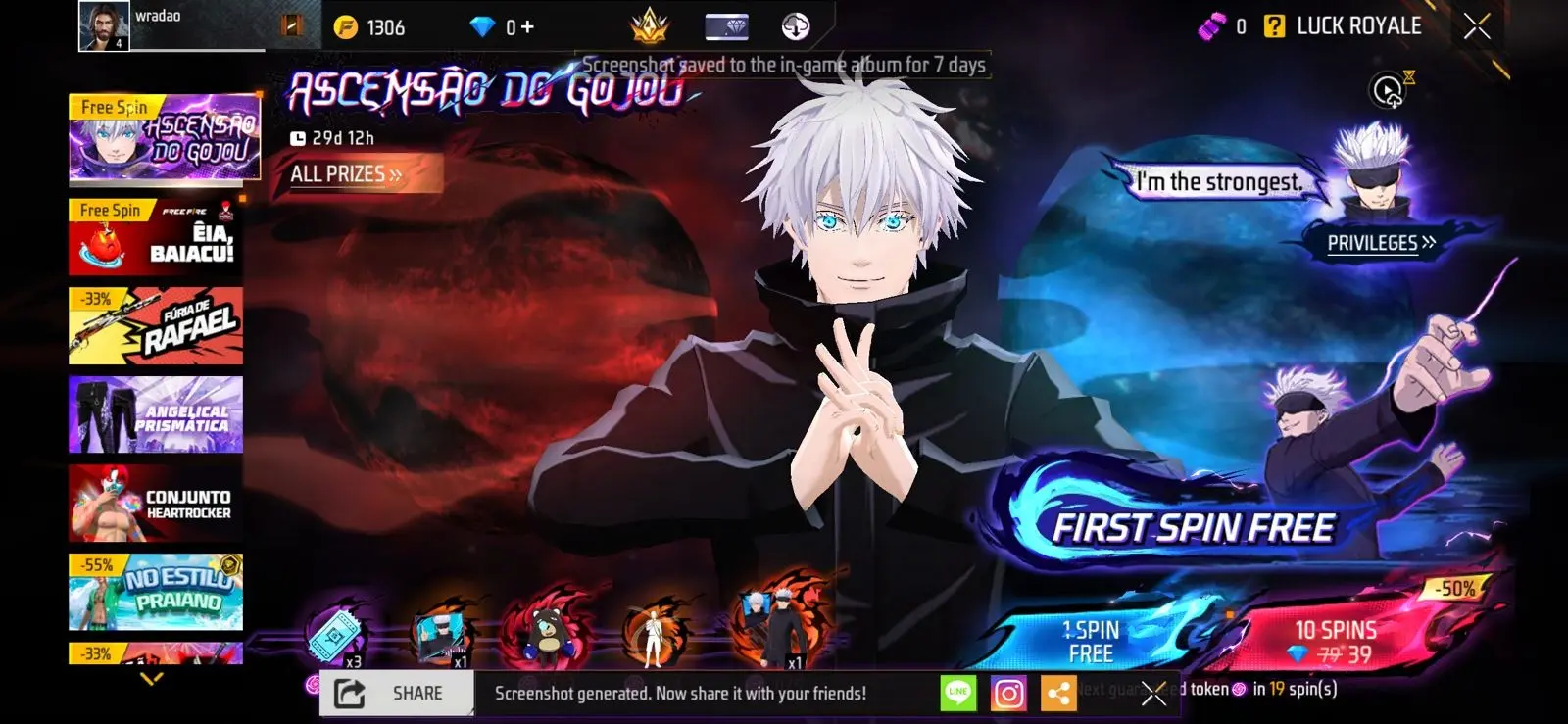 FF: Como resgatar o Satoru Gojo no Free Fire 3470130d 126c 4a77 9f1e e2859483ee91.jpg