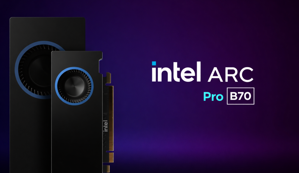 Intel prepara o lançamento da Arc Pro B70, confira detalhes Arc Pro B70
