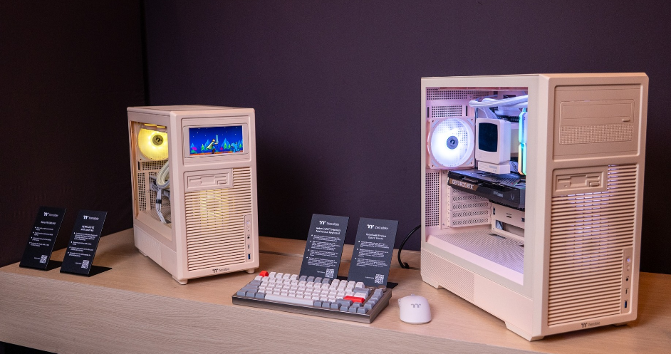 CES 2026: Thermaltake revive a nostalgia com linha retro Captura de tela 2026 01 08 172037.png