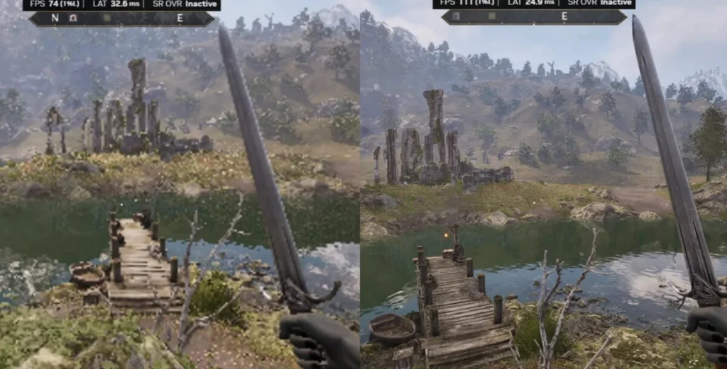 Mágica de IA: NVIDIA DLSS 4.5 Transforma 240p em Experiência Jogável 2 Mágica de IA: NVIDIA DLSS 4.5 Transforma 240p em Experiência Jogável DLSS 240P 1200x611 1