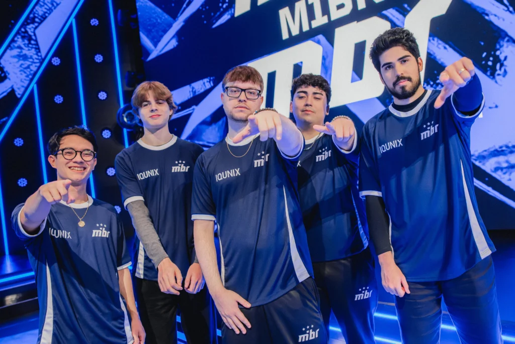 Time de VALORANT do MIBR