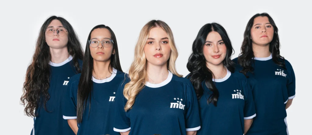 Time de VALORANT inclusivo do MIBR