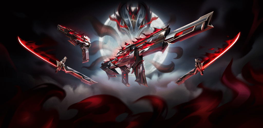 Coleção Ayakashi do VALORANT