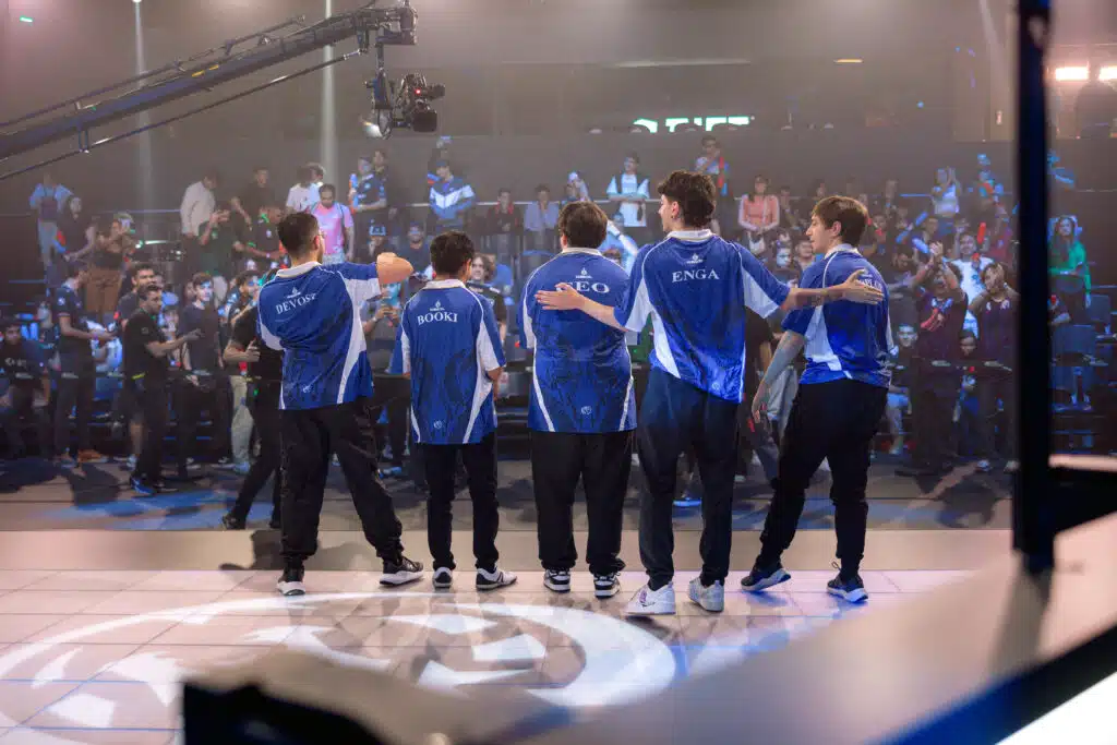 Time de League of Legends (LoL) da LEVIATÁN
