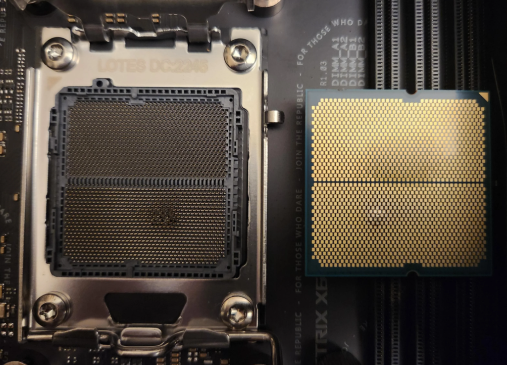 Mais usuários relatam problemas com a ASUS X870, entenda AMD Ryzen 7 7800X3D CPU ASUS X670 Motherboard Dead 1456x1049 1