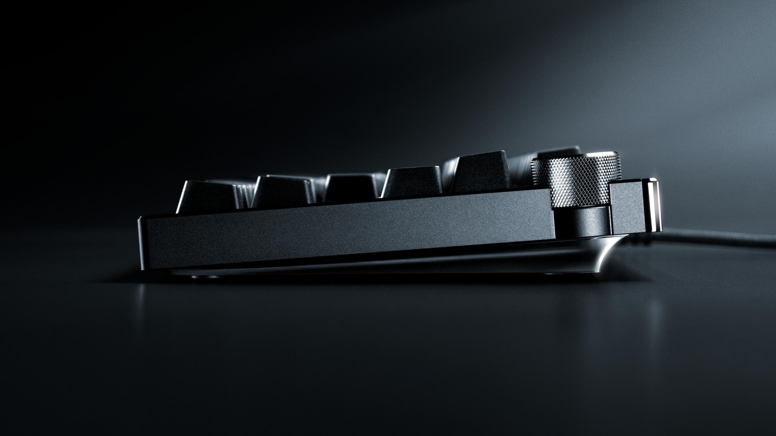 Lançamento do Huntsman Signature Edition: Novo teclado de Luxo da Razer Huntsman Signature Edition Side View scaled.png