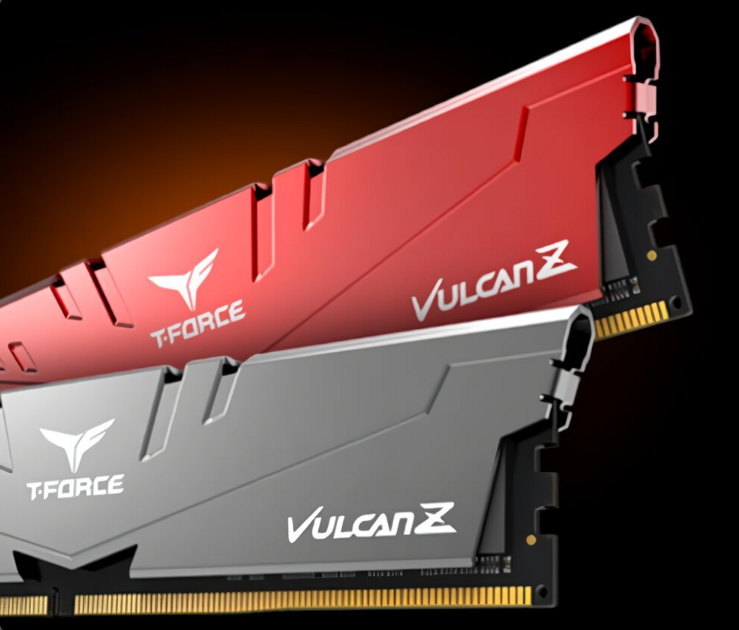 RAM dispara e vira vilã do custo dos computadores, explica HP Memoria Team Group T Force Vulcan Z 8GB 1x8GB DDR4 3200MHz C16 Cinza TLZGD48G3200HC16F01.png