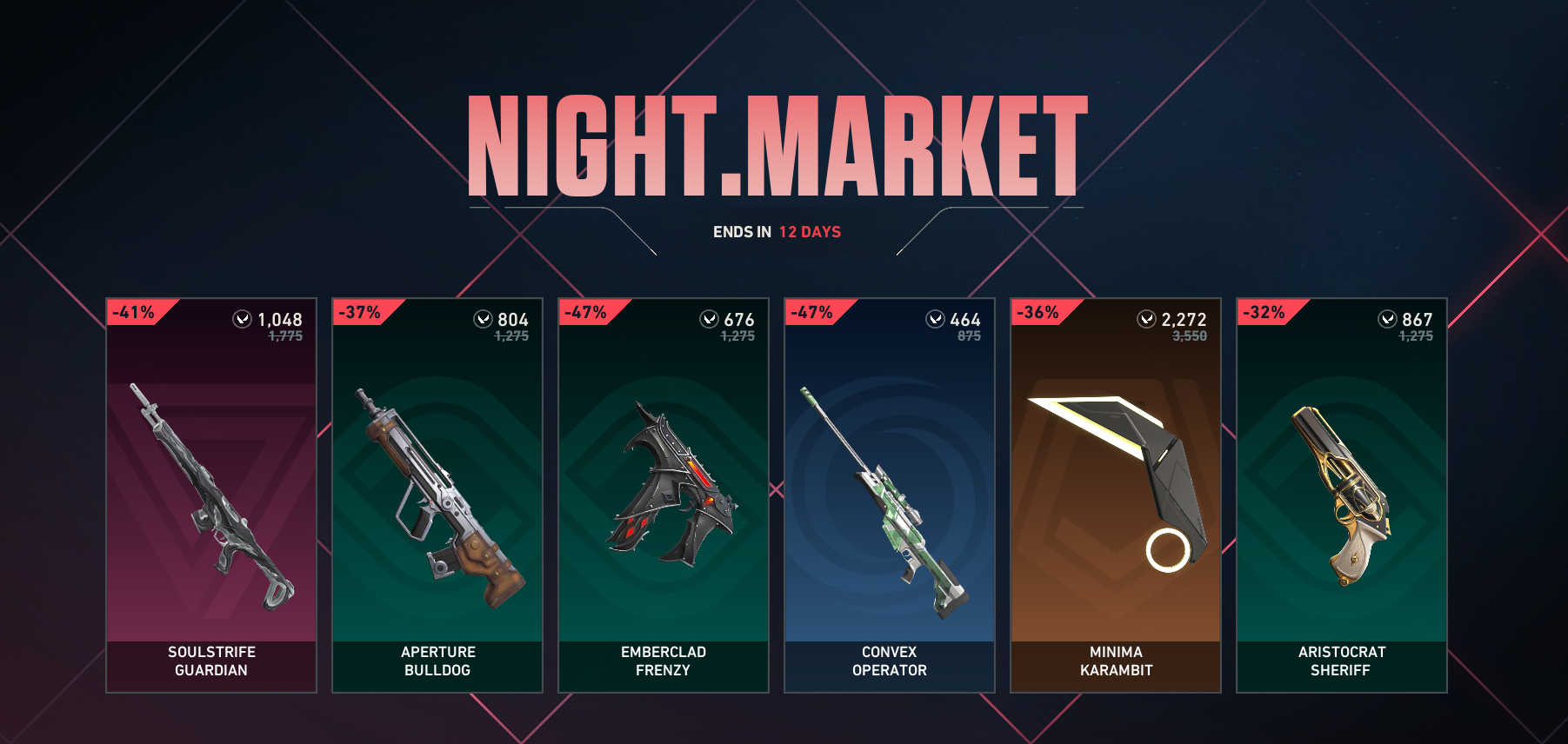 VALORANT: Mercado Noturno retorna por tempo limitado Screenshot 91.png