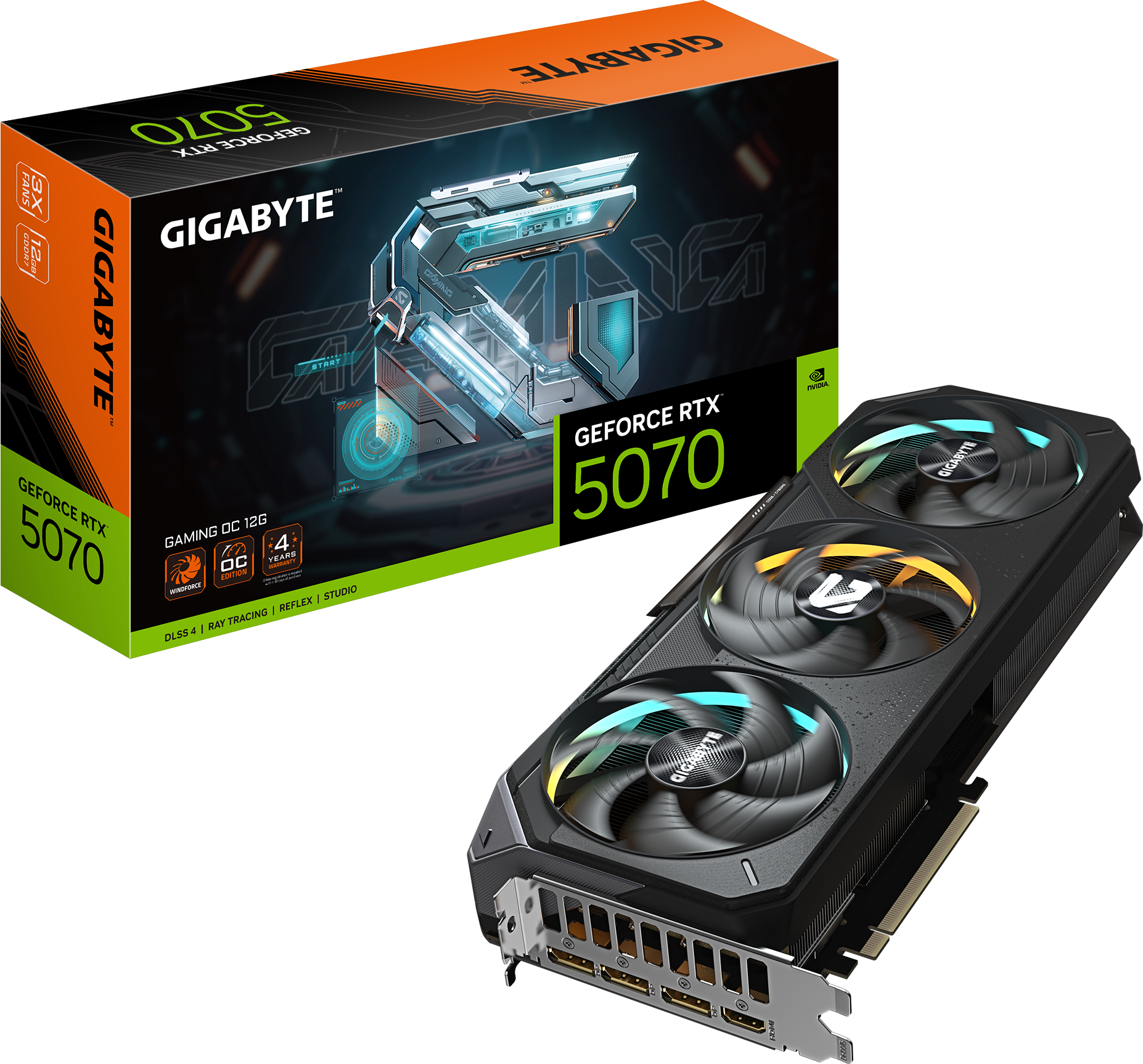 A RTX 5070 gigante da Gigabyte que transforma seu PC 3 NVIDIA