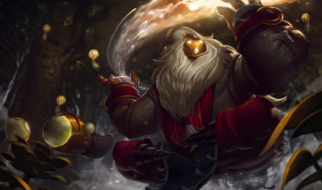 Bardo, campeão do League of Legends (LoL).