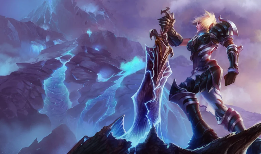 Quais são as skins mais raras do LoL? 11 Riven, campeã do League of Legends (LoL). Skin rara Riven Campeonato.