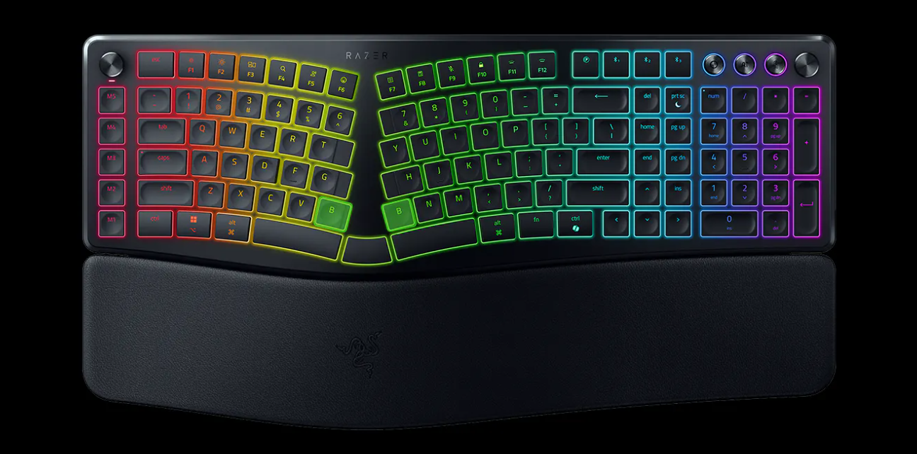 Razer lança teclado diferente de tudo para quem quer conforto 2 Razer