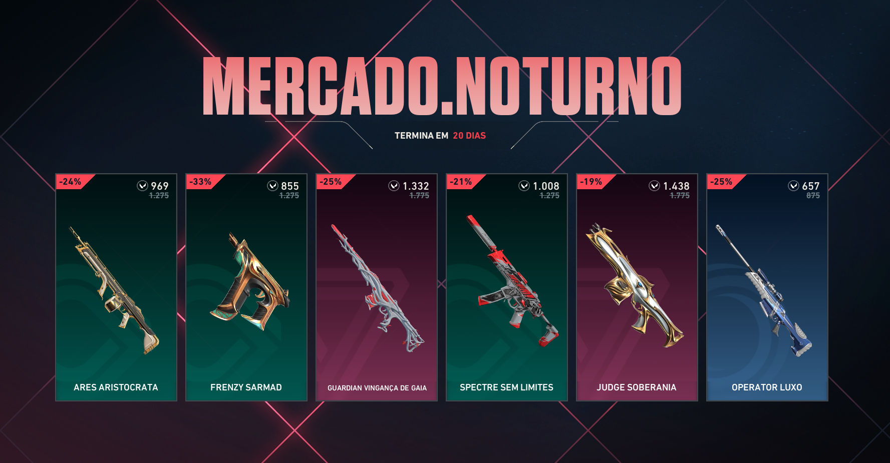 VALORANT: Mercado Noturno já está disponível; saiba até quando Screenshot 150.png
