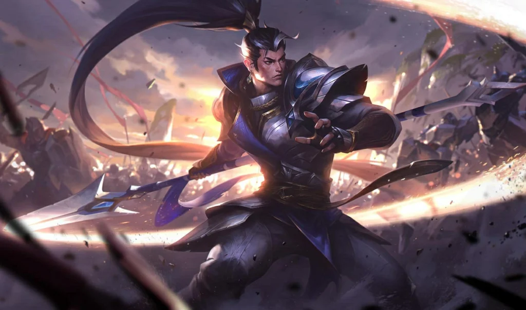 Xin Zhao, campeão do League of Legends (LoL).