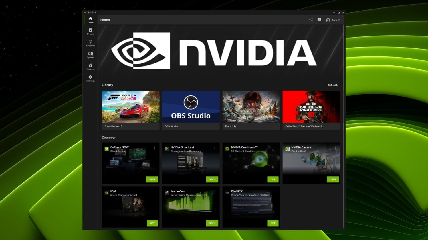 Seu PC pode rodar jogos melhor: aprenda a usar o NVIDIA App 2 NVIDIA