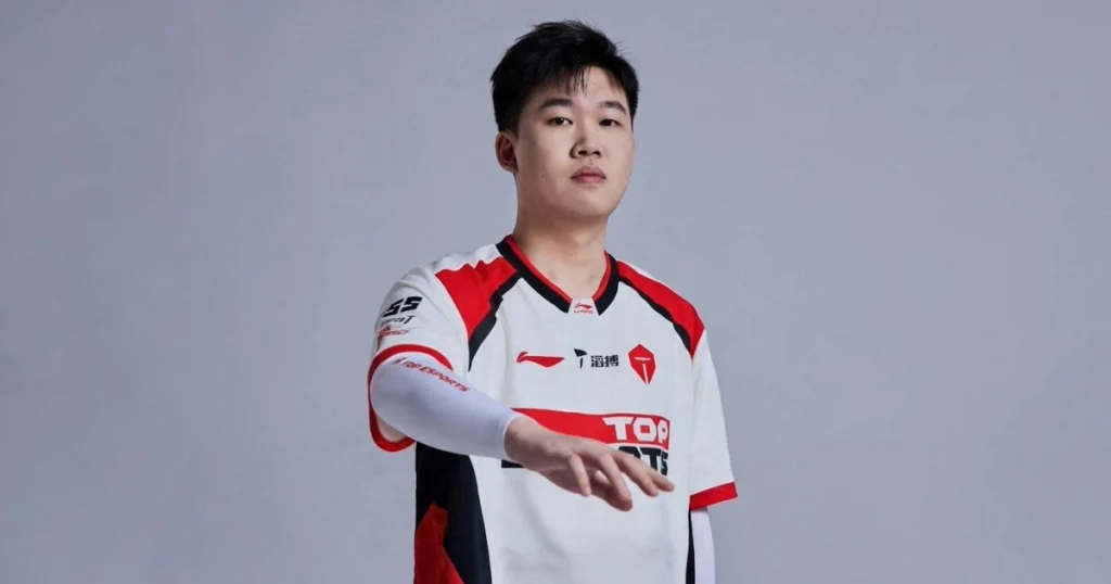 LoL: Campeão mundial retorna das cinzas 3 Yang "Naiyou" Zijian, ex-jogador de League of Legends (LoL) da Top Esports (LPL)