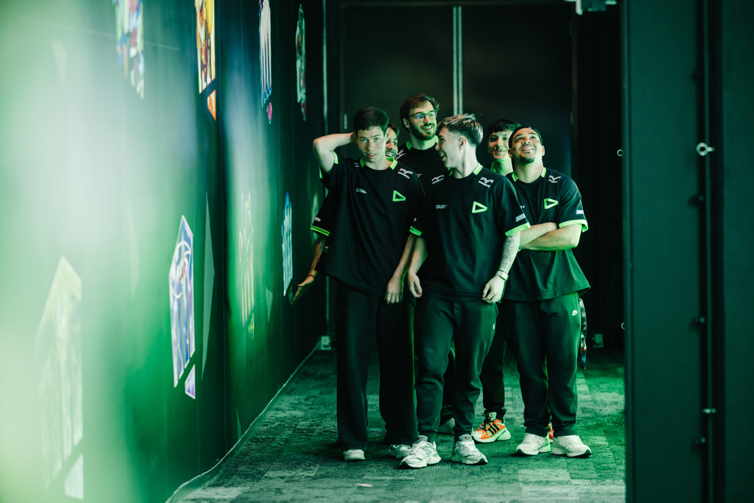 Elenco de VALORANT da LOUD no VCT 2026: Americas Stage 1.