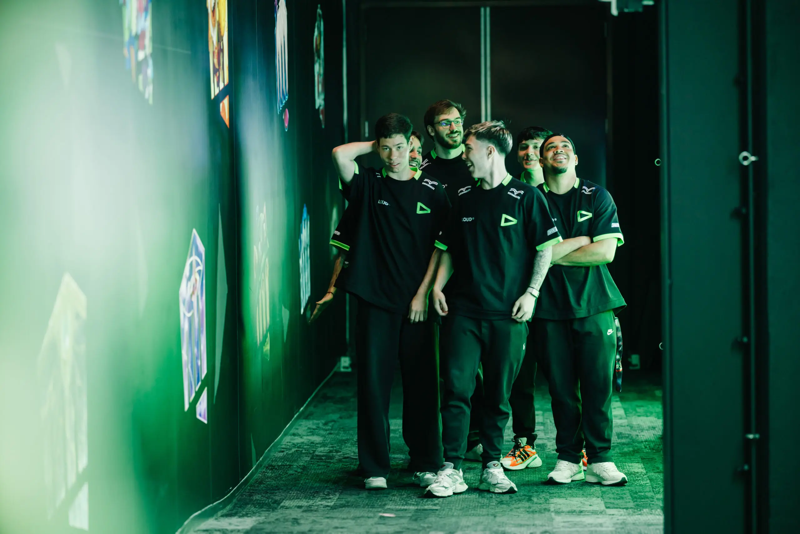 Elenco de VALORANT da LOUD no VCT 2026: Americas Stage 1.