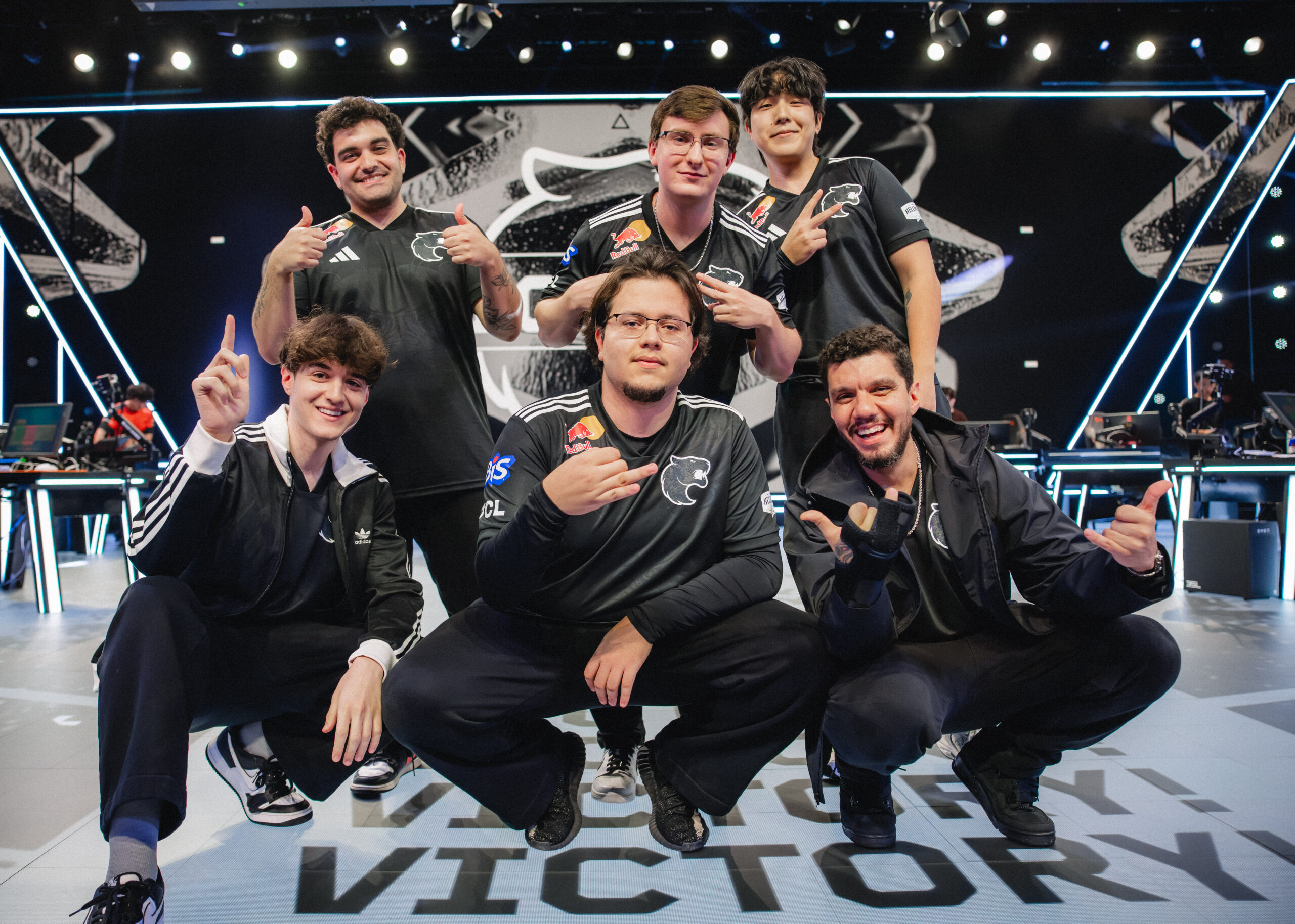 Elenco de VALORANT da FURIA no VCT 2026: Americas Stage 1.