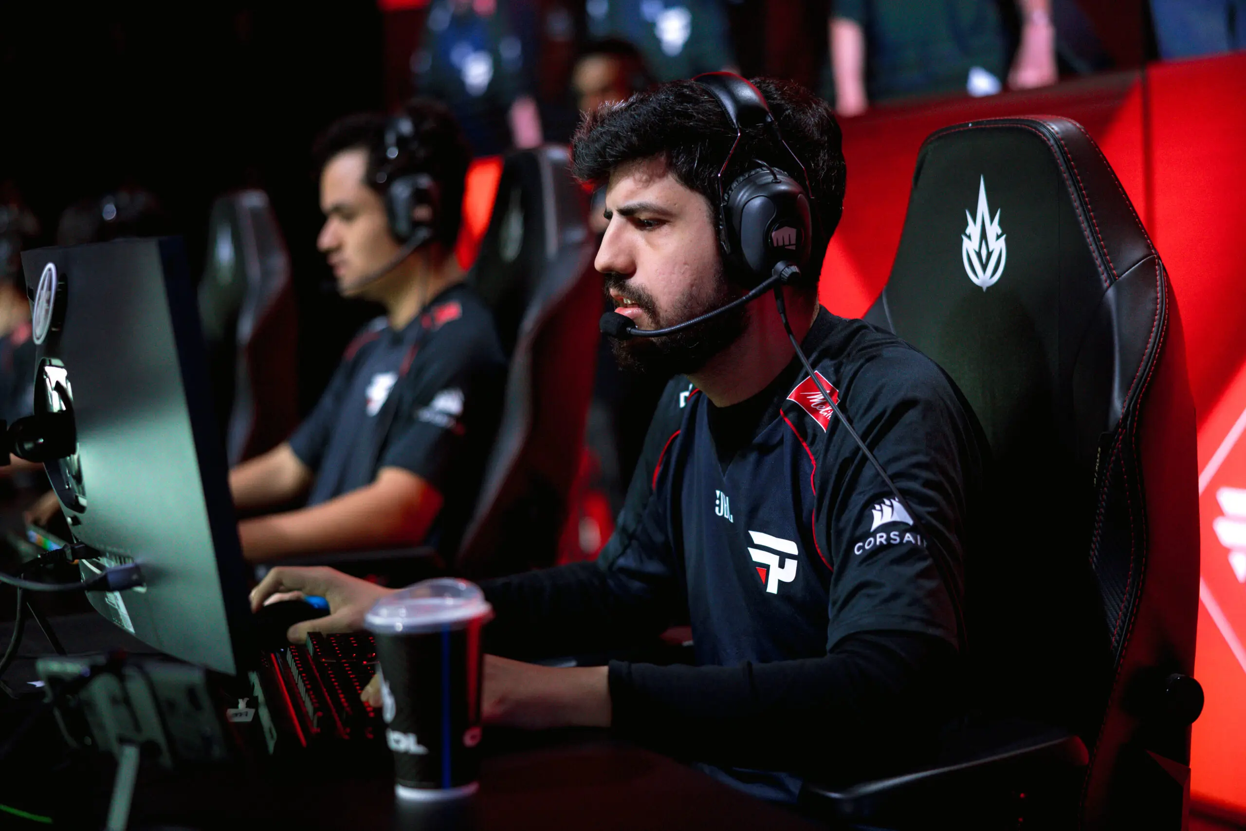 Leonardo "Robo" Souza, jogador profissional de League of Legends (LoL) vestindo a camisa da paiN Gaming no CBLOL 2026 Split 1.