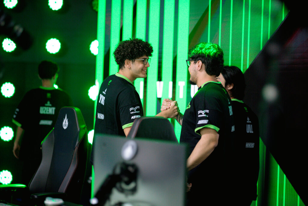 Elenco de League of Legends (LoL) da LOUD no CBLOL 2026 Split 1.