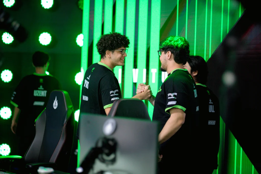 Elenco de League of Legends (LoL) da LOUD no CBLOL 2026 Split 1.