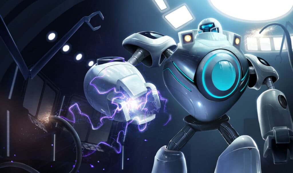 Skin do League of Legends (LoL) iBlitzcrank.