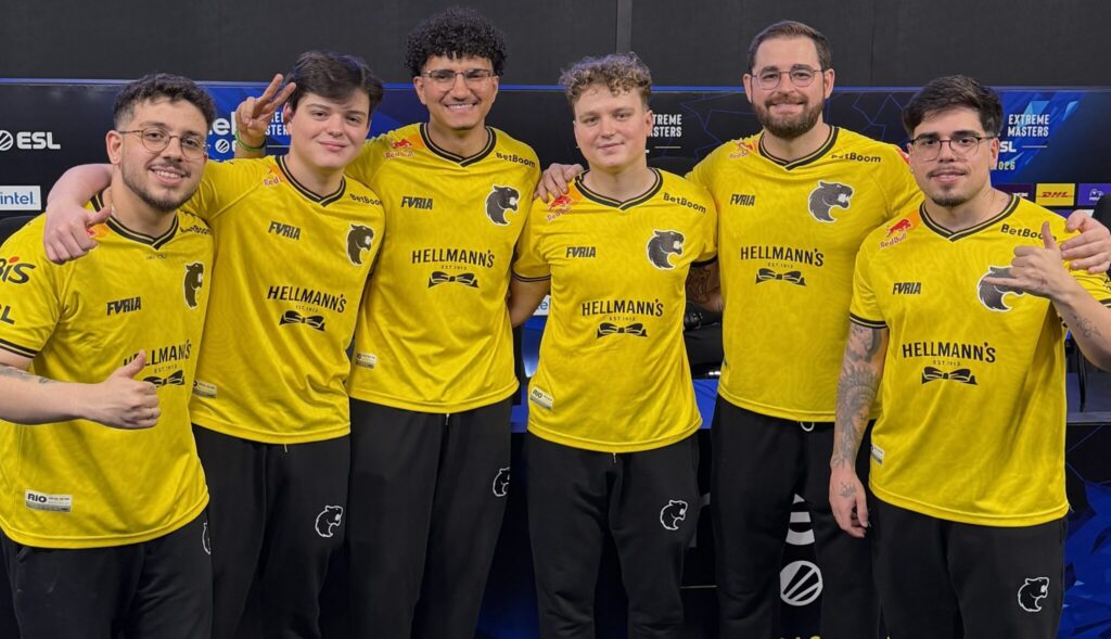 Elenco de Counter-Strike 2 (CS2) da FURIA.