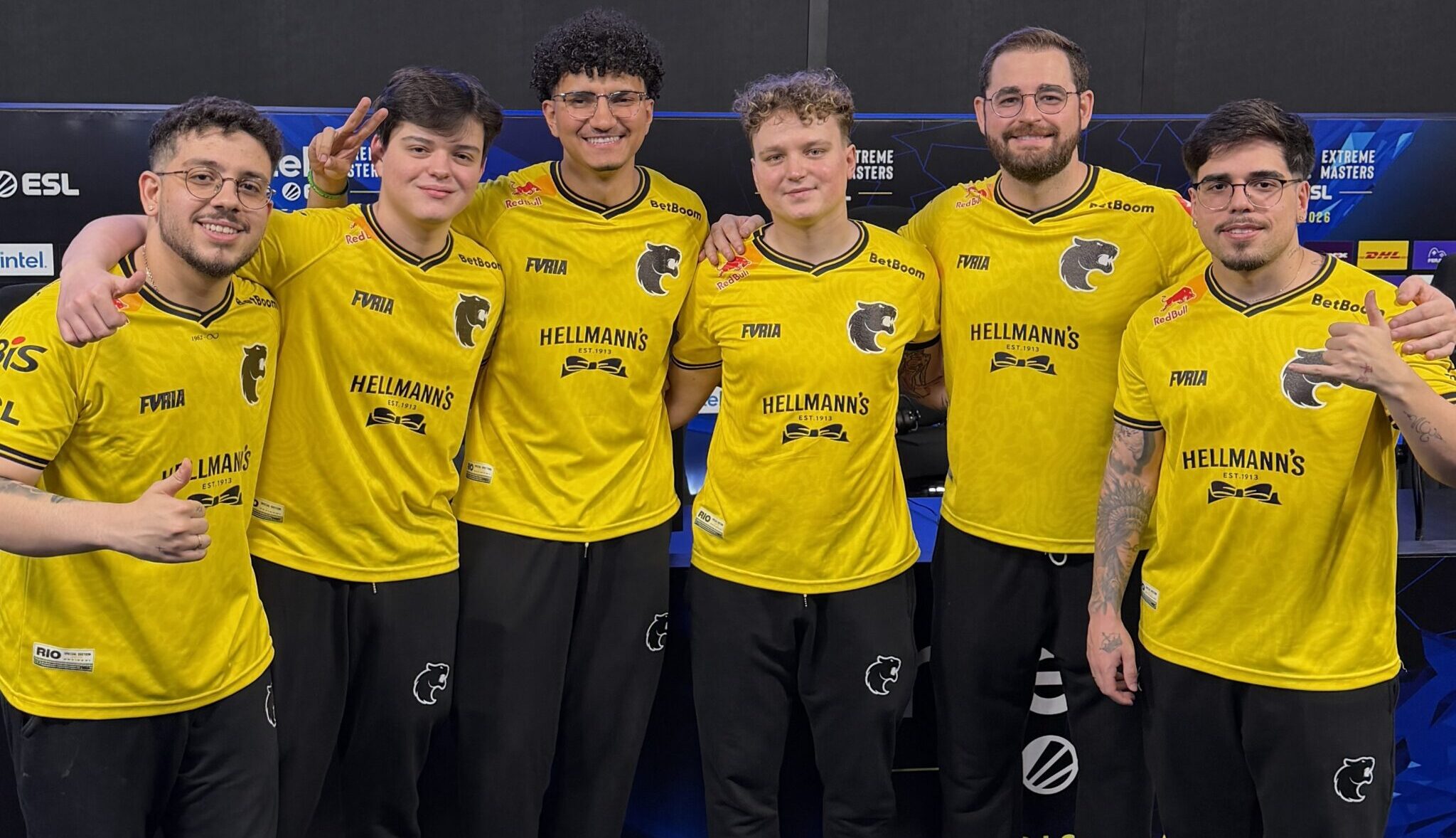 Elenco de Counter-Strike 2 (CS2) da FURIA.