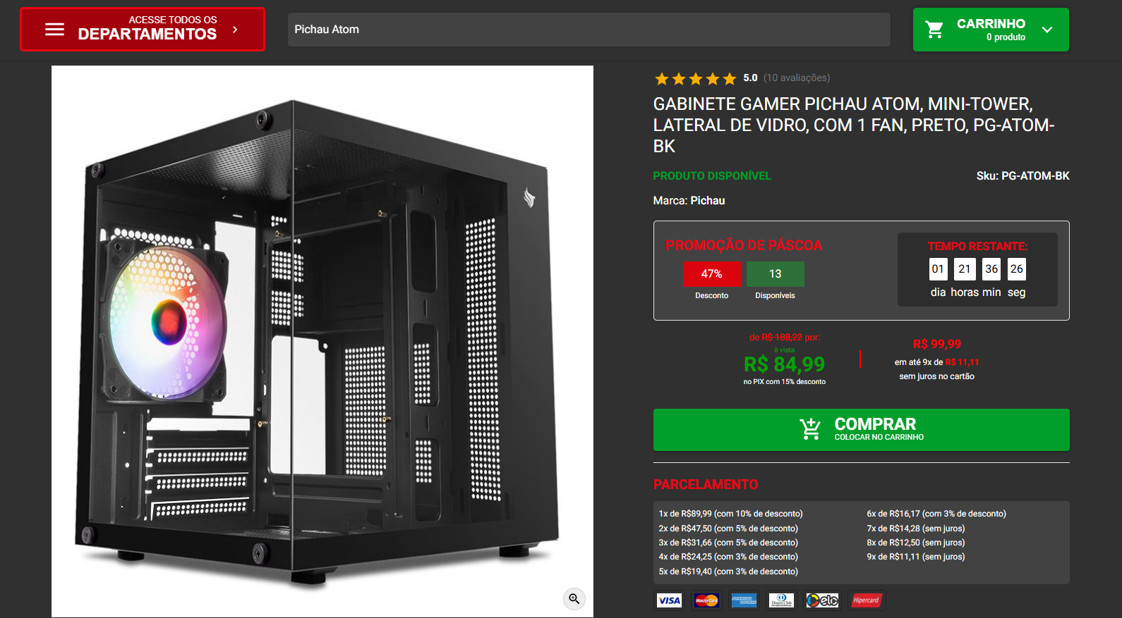 Quais são os três tipos de gabinete? 4 Gabinete