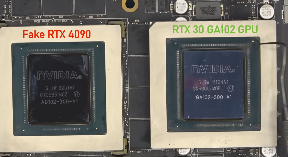 NVIDIA: golpe envolvendo RTX 4090? 2 NVIDIA: golpe envolvendo RTX 4090? fake 4090.png