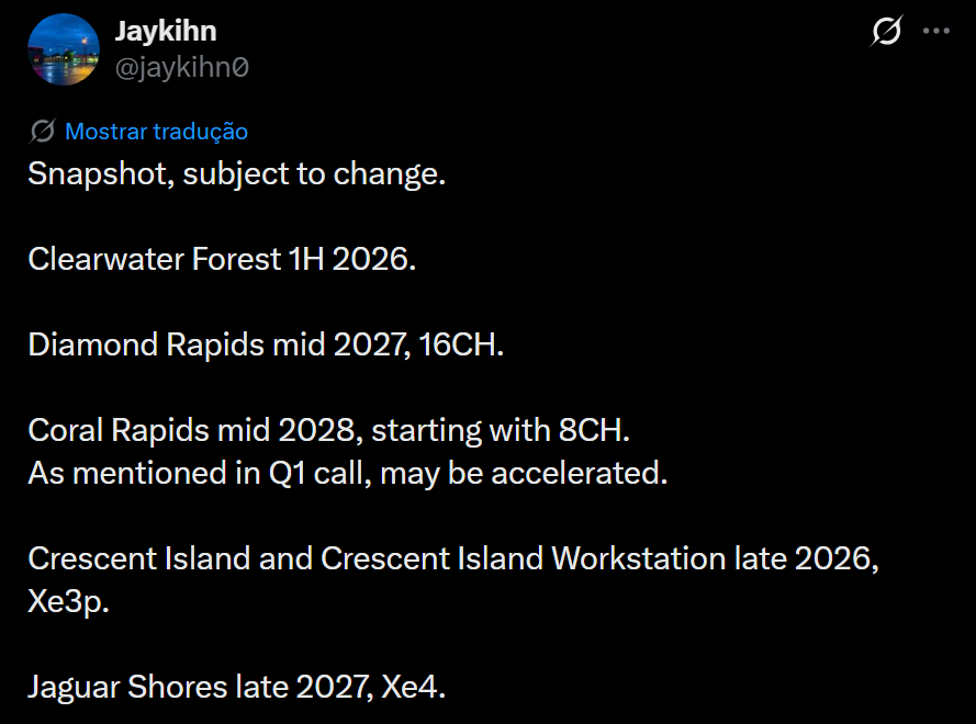 Intel: XEON Diamond Rapids adiado? jaykihn.png