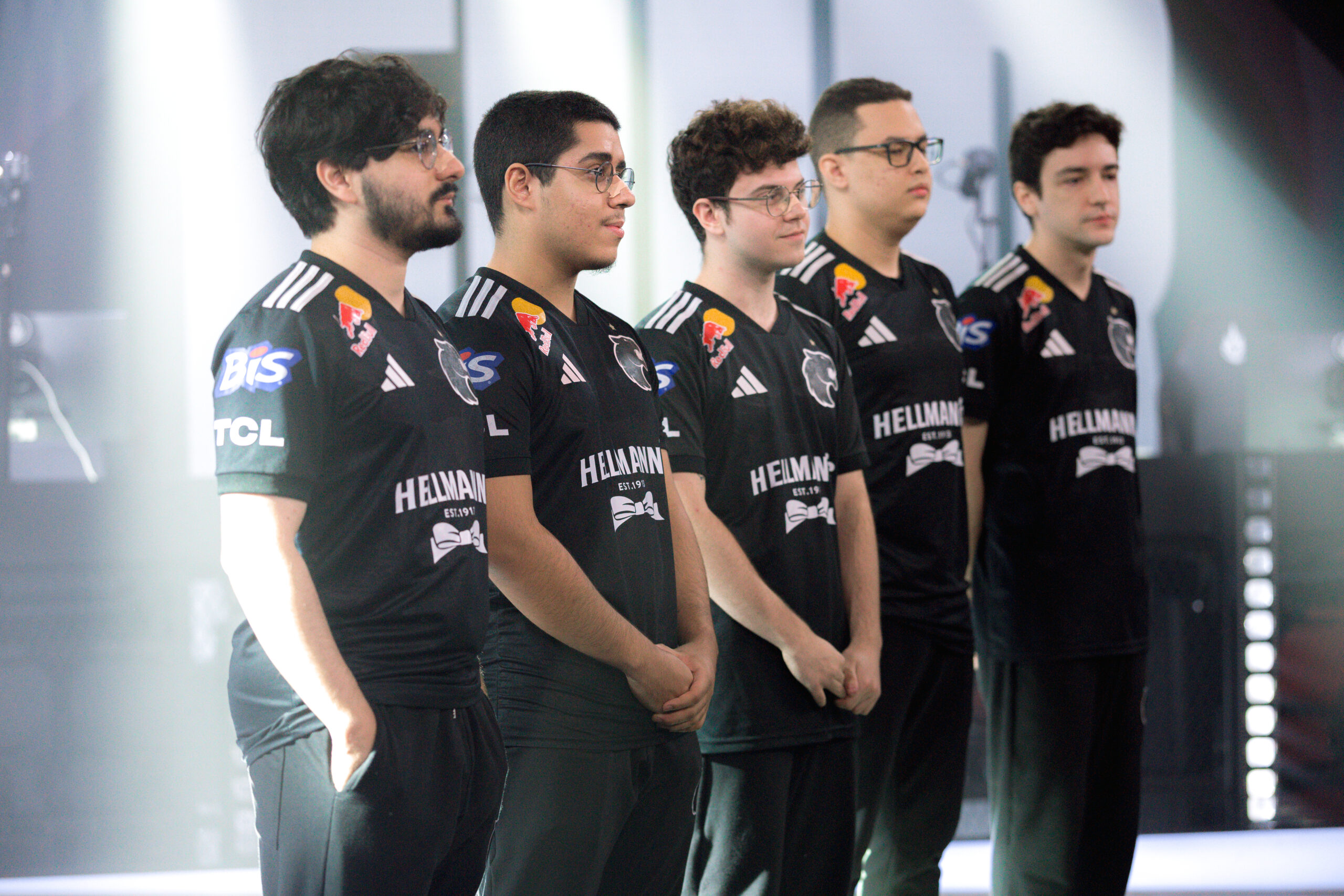 Elenco de League of Legends (LoL) da FURIA no CBLOL 2026 Split 1.